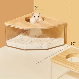 Hamster Bathroom House Sandbox