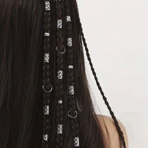 80pcs Dreadlock Hair Beads