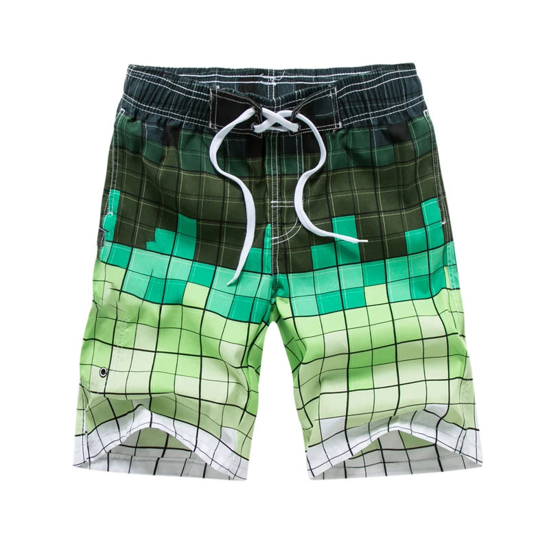 Printed Briefs Swimming Trunks