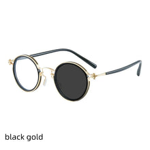 Stainless Steel Photochromic Anti Blue Light Reading Glasses