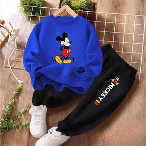 Hooded Sweatshirt and Sweatpants Set