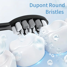 Electric Rotary Cleaning USB Rechargeable Toothbrush with 10 Heads