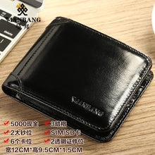 Genuine Leather Original Tri-Fold Wallet