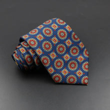 Silk 7.5cm Soft Colorful Novelty Necktie