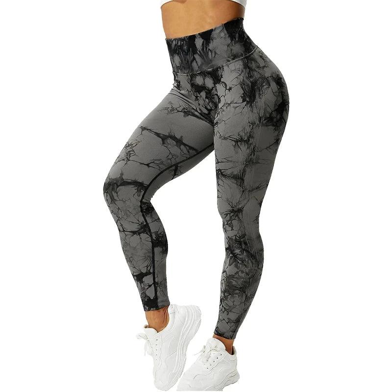 Tie Dye Seamless Leggings