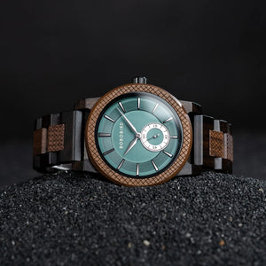 BOBO BIRD Stylish Wood Quartz Wristwatch