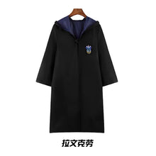 Wizard School Costume Cloak Witch Hooded Cape with Scarf and Sweater