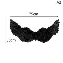 White Angel Feather Wings