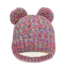 Knitted Hat Gloves Scarf Set