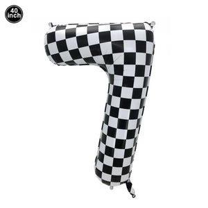 40'' Number Racetrack Balloons