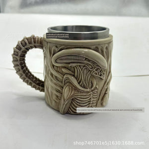 Cross-Border New Xenomorph 3D Coffee Cup