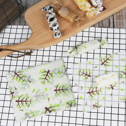 100Pcs Candy Wrappers Wax Paper Sheets