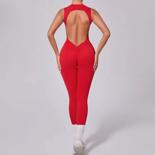 Sleeveless Top Long Pants Jumpsuit