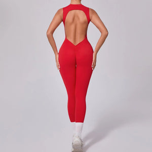 Sleeveless Top Long Pants Jumpsuit