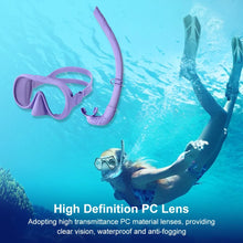 Adjustable Anti-Fog Breathing Snorkel Set