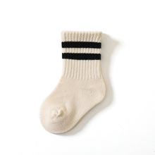 Solid Color Cotton Soft Tube Socks