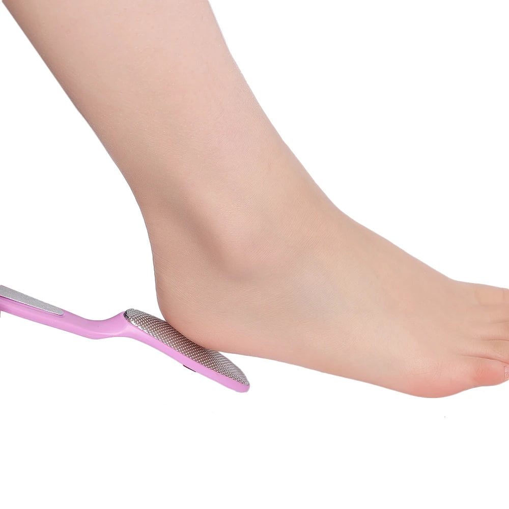 Double-headed Stainless Steel Foot Rubbing Grindstone