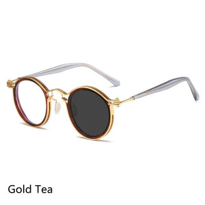 Stainless Steel Photochromic Anti Blue Light Reading Glasses