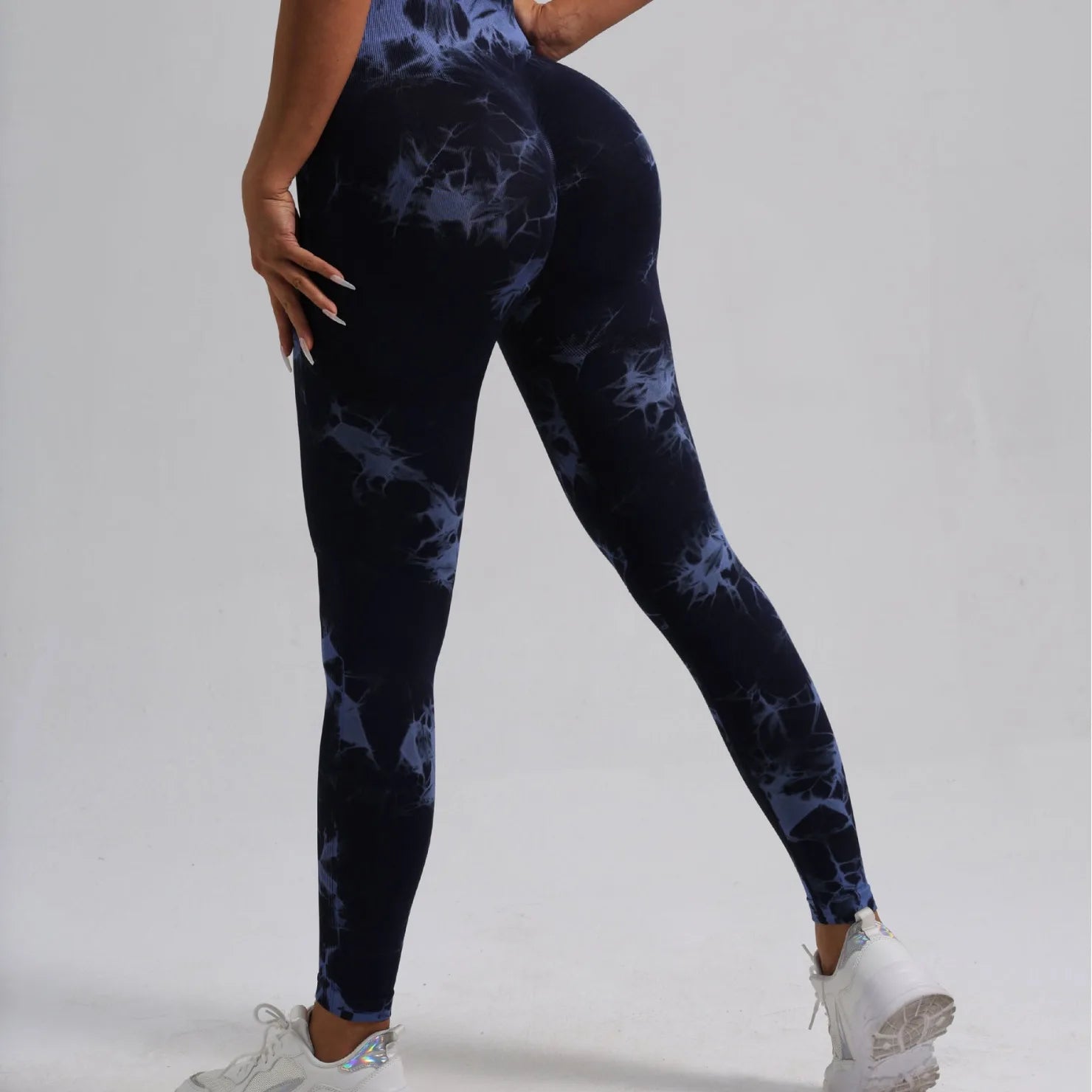 Seamless Tie Dye High Waist Leggings
