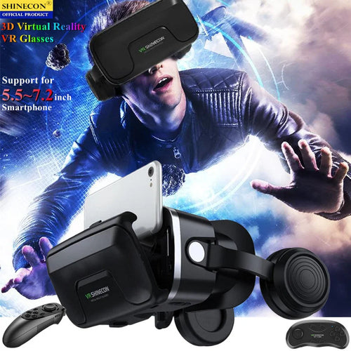 Virtual Reality Hi-Fi Stereo 3D Video & Game Googles