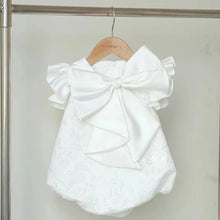 Elegant Big Bow Baby Girl Dress