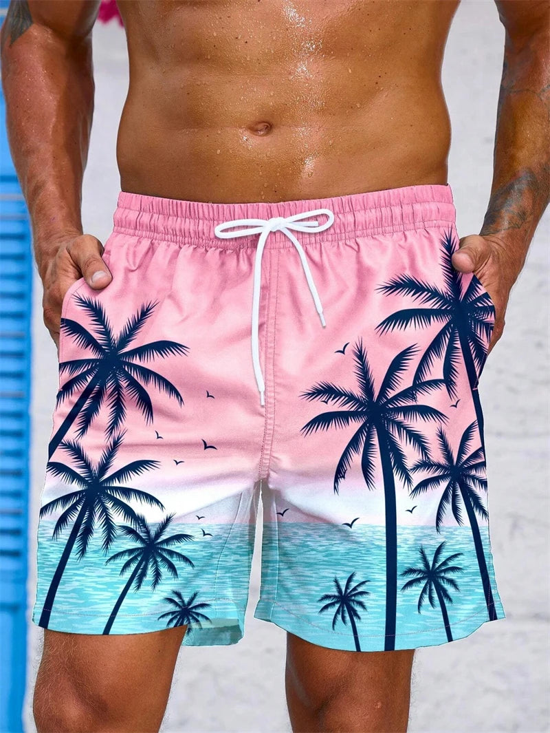 Vintage 3D Printed Board Shorts