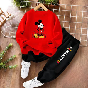 Hooded Sweatshirt and Sweatpants Set