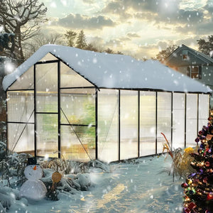 8×14FT Heavy Duty Walk-in Greenhouse