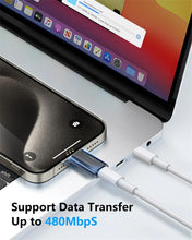 3PCS Lightning Female To USB C Male Charger Adapter for IPhone