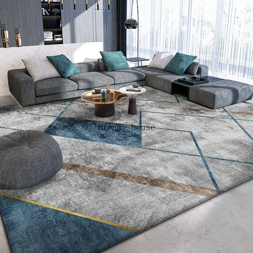 Geometric Soft Area Rug