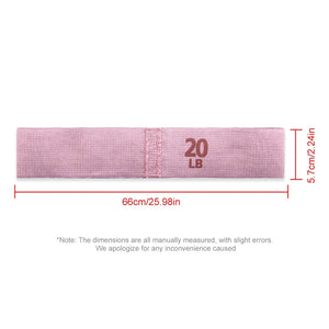 Elastic Resistance Anti-Slip Squat Expander Bands