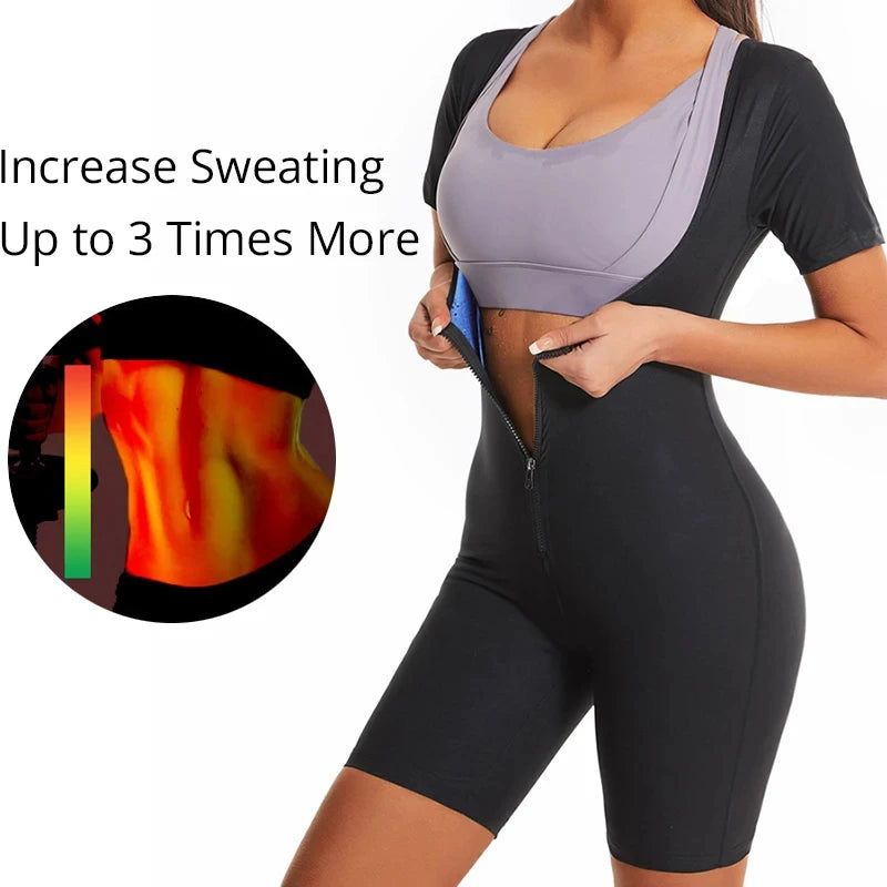 Women's Slimming Hot Thermal Fat Burning Sauna Suit