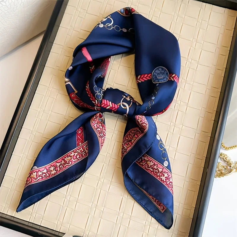 Printed Pashmina Silk Scarf