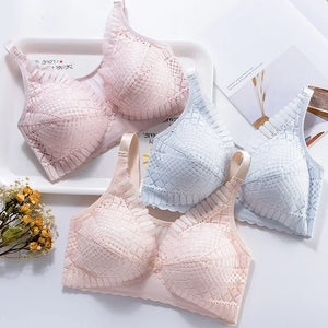Front Button Maternity Nursing Bra Adjustable