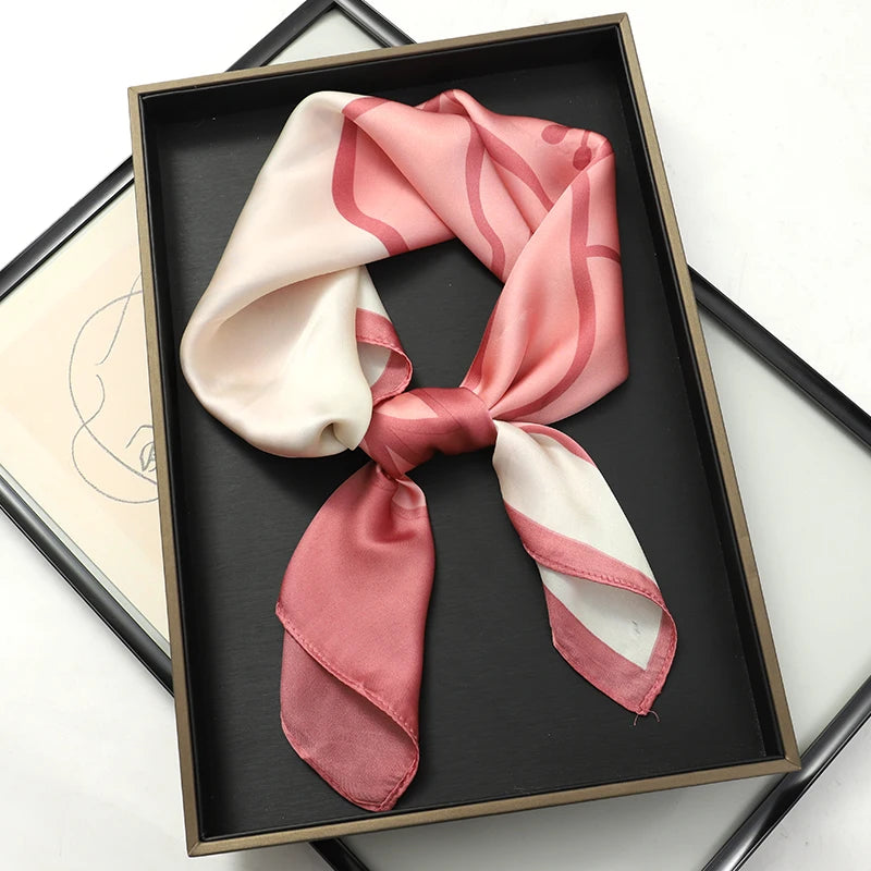 Printed Pashmina Silk Scarf