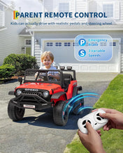 12V Kids Ride On Vehicle w/Parent Remote Control 3 Speeds