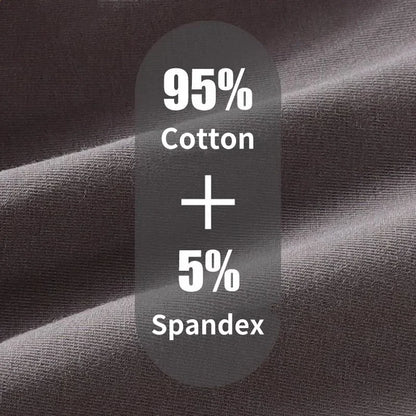 5-Pack Cotton Breathable Boxer Shorts