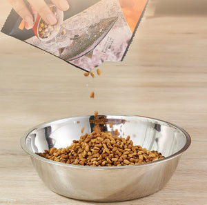 Large Capacity Stainless Steel Pet Feeding Bowl