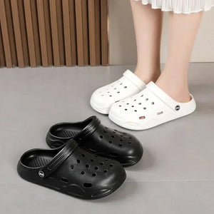 Holed Heel Strapped Garden Sandalssand