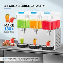 ROVSUN 14.4 Gal/54L Commercial Beverage Dispenser