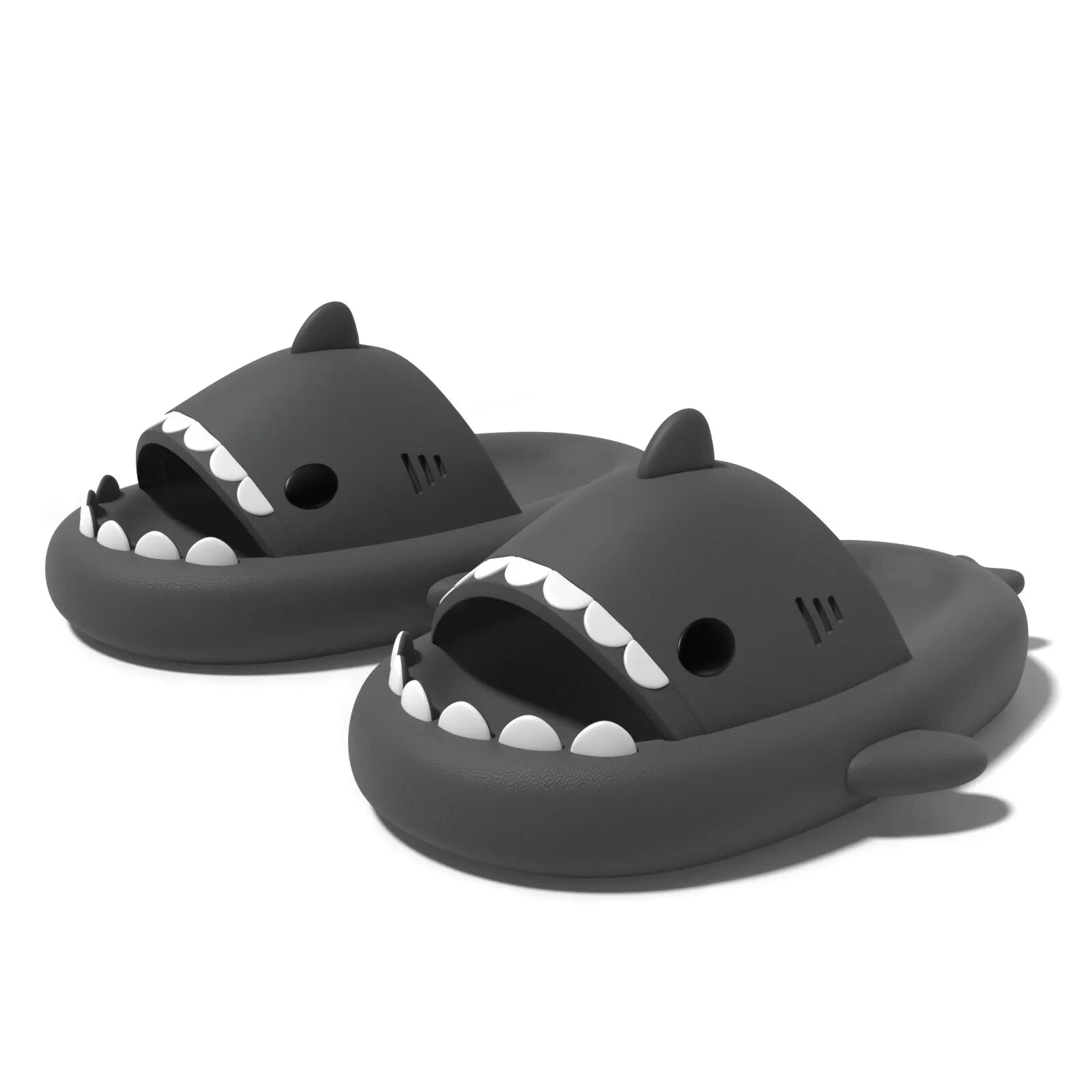 Soft Cloud Platform Shark Slippers