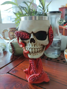 Octopus Skull Quirky Alien Mug