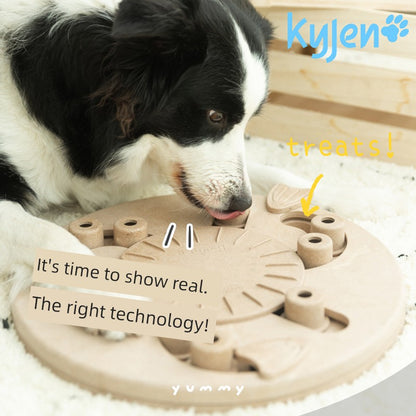 Kyjen Alone Food Basin Educational Puppy Toys