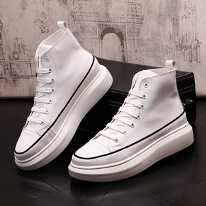 Original Leather Laced Platform Sneakers