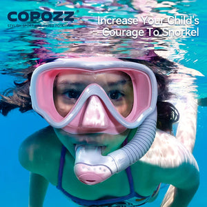 COPOZZ Kids Full Face HD Anti Fog Snorkel Mask