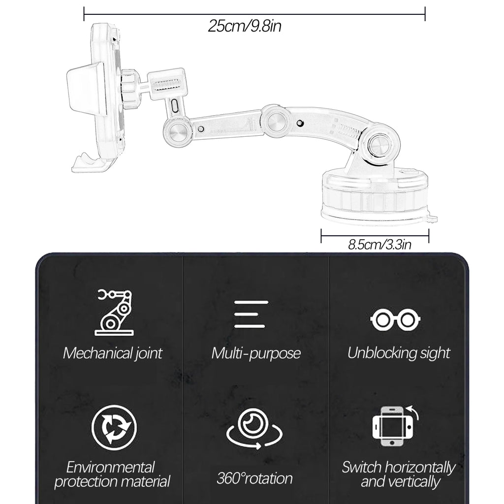 360 Rotation Universal Cell Phone Holder Stand