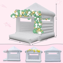 14ft Commercial White Inflatable Trampoline Castle