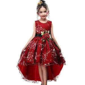 Floral Elegant Wedding and Evening Party Dress