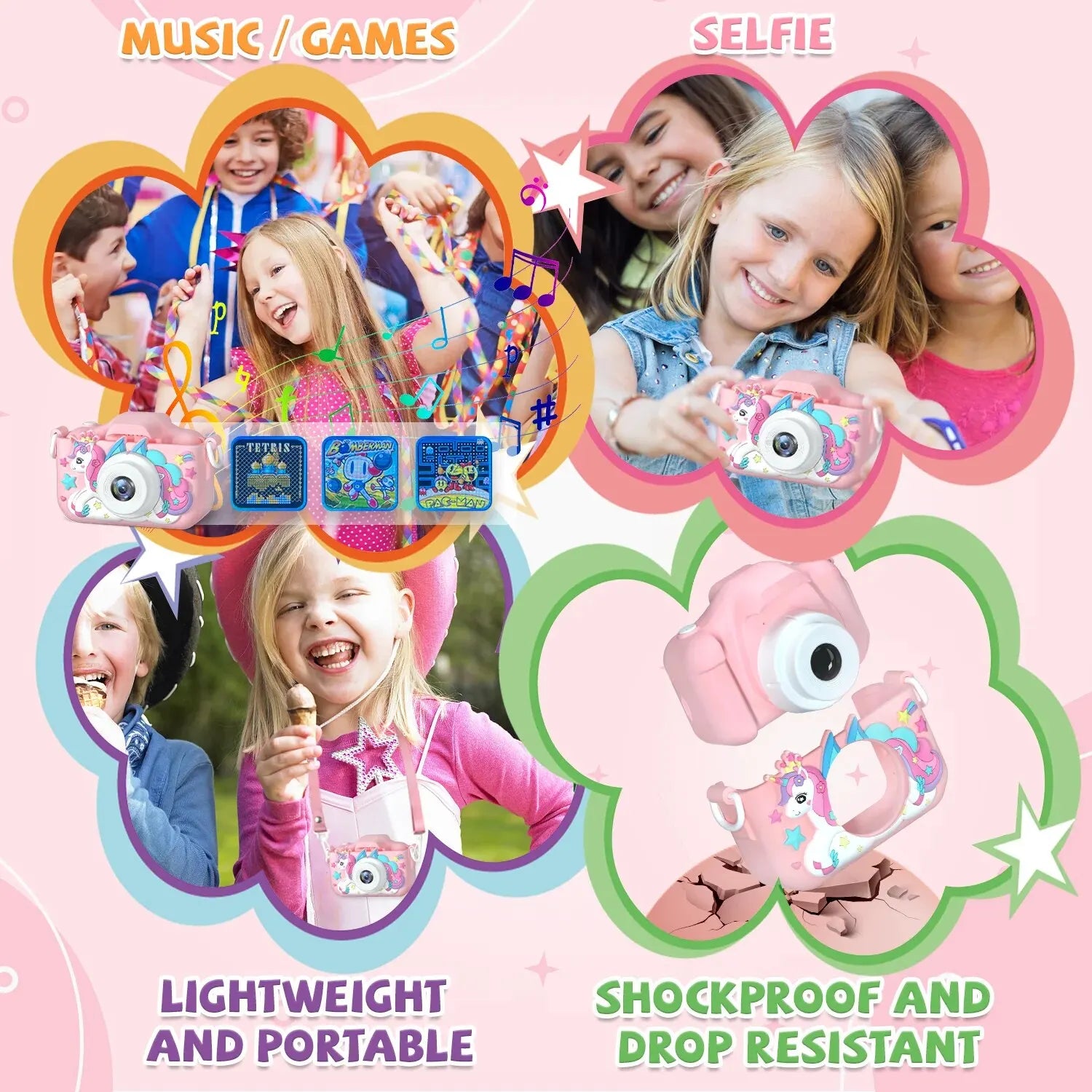 Children's 1080P HD Toddler Digital Video Camera
