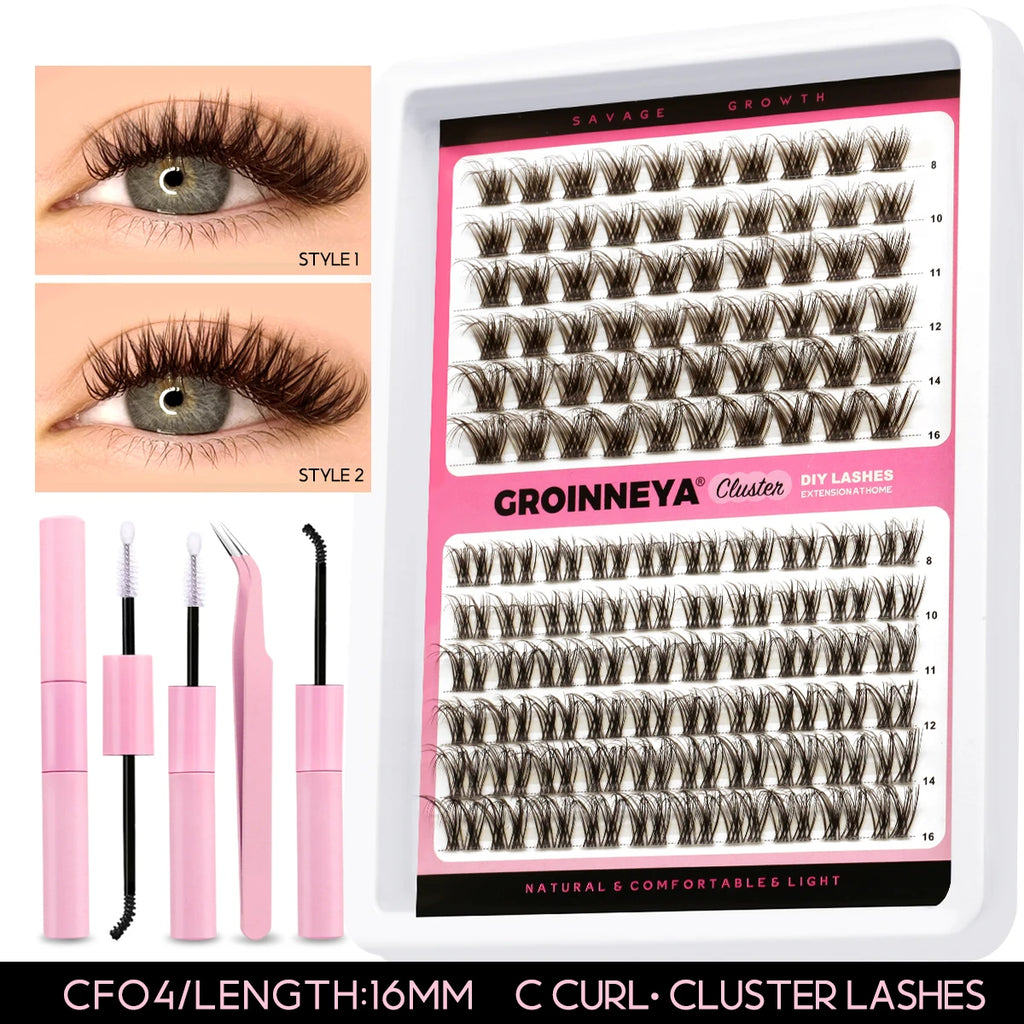 Lash Extension Kit With Lash Bond and Seal Makeup Tools